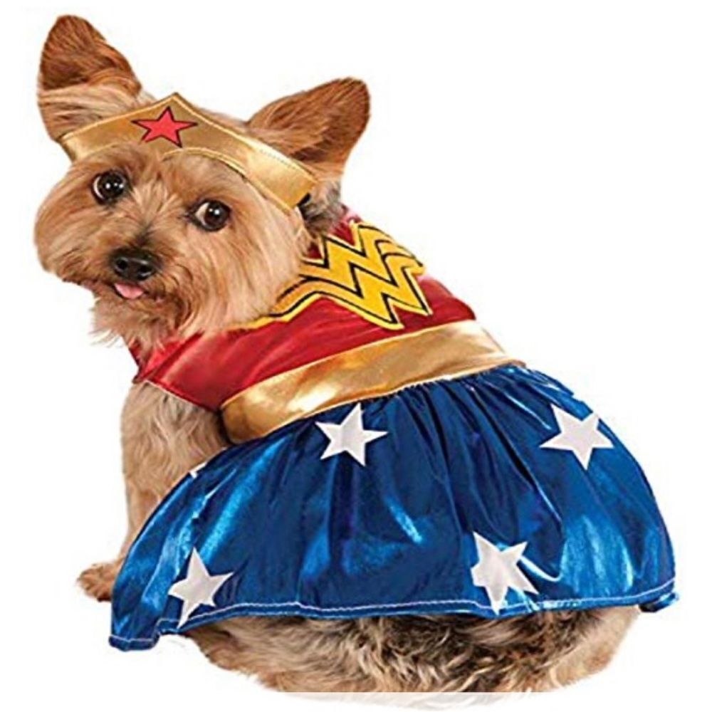 Wonder Woman dog costume sz small NEW